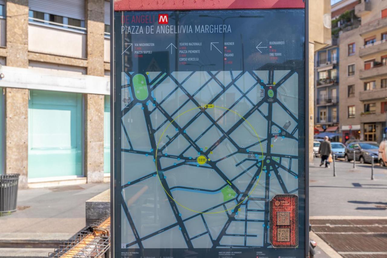 Marghera-Fiera Appartamento Elegante E Luminoso Milánó Kültér fotó